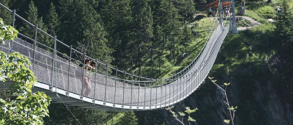 Holzgauer Seilhängebrücke - Österreichs höchste und längste Hängebrücke