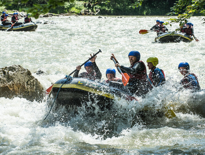 Rafting v Salcbursku