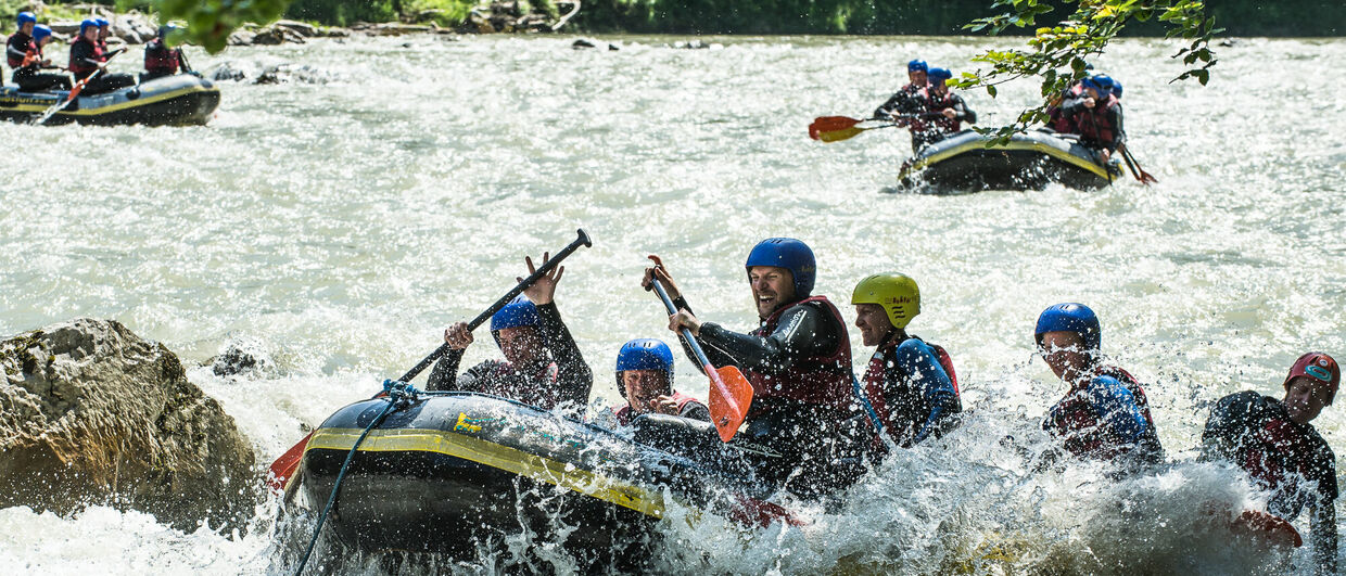 Rafting v Salcbursku