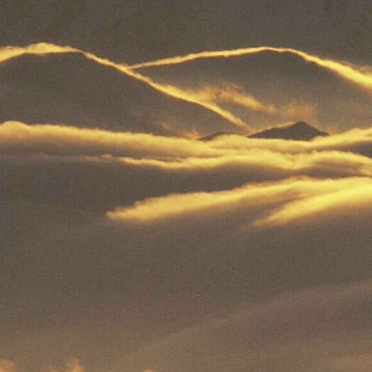 Abendstimmung über den Stubaier Alpen