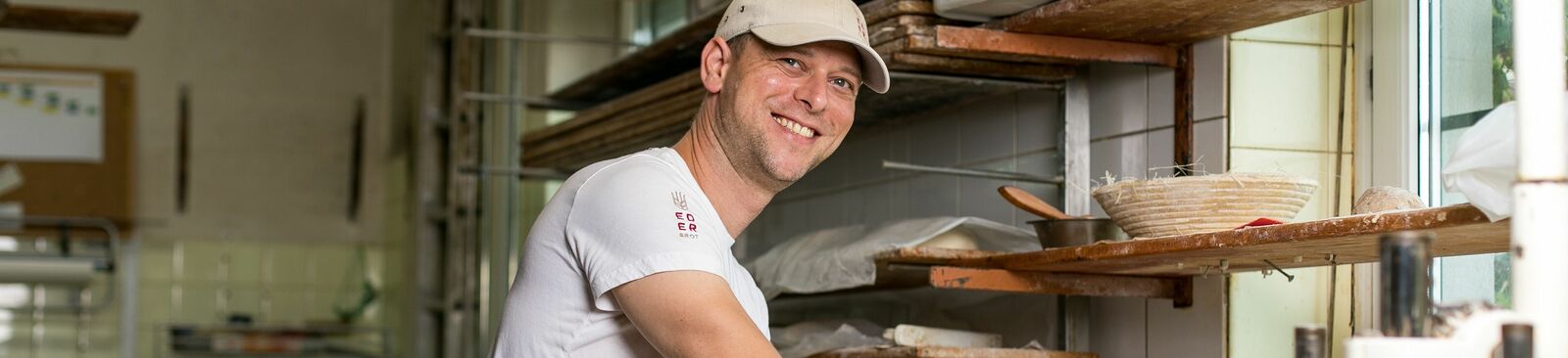 Bäckermeister David Eder von "Ederbrot"