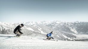Schmitten Skifahren mit Seeblick