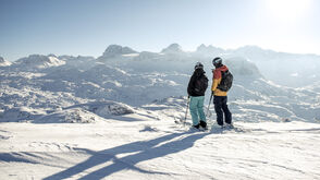 Winterzeit im Salzkammergut: Skifahren am Krippenstein