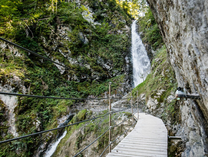 vodopád Eifersbacher Wasserfall