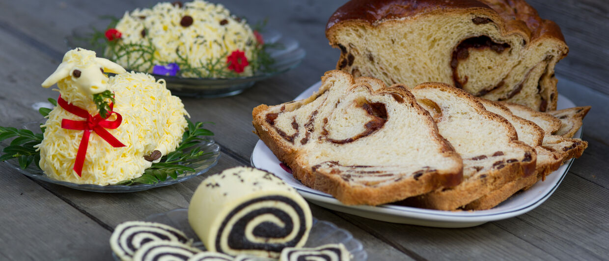 Osterspezialtäten in Kärnten, Reindling und gefüllte Butter