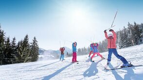 Skifahren mit Kindern in Ski amadé