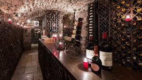 Wine Cellar in the Arlberg Hospiz Hotel