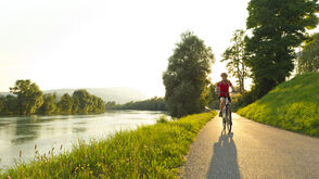Велосипедный маршрут вдоль реки Драу