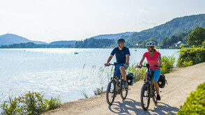 Am Wörthersee Radfahren 