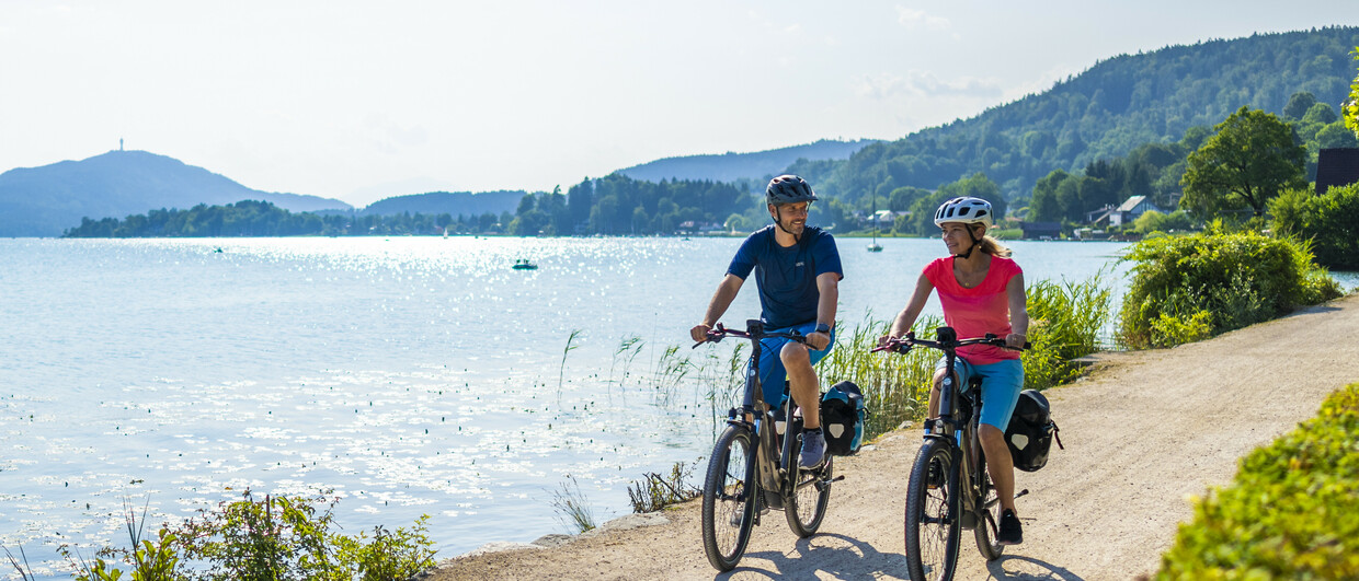 Am Wörthersee Radfahren 