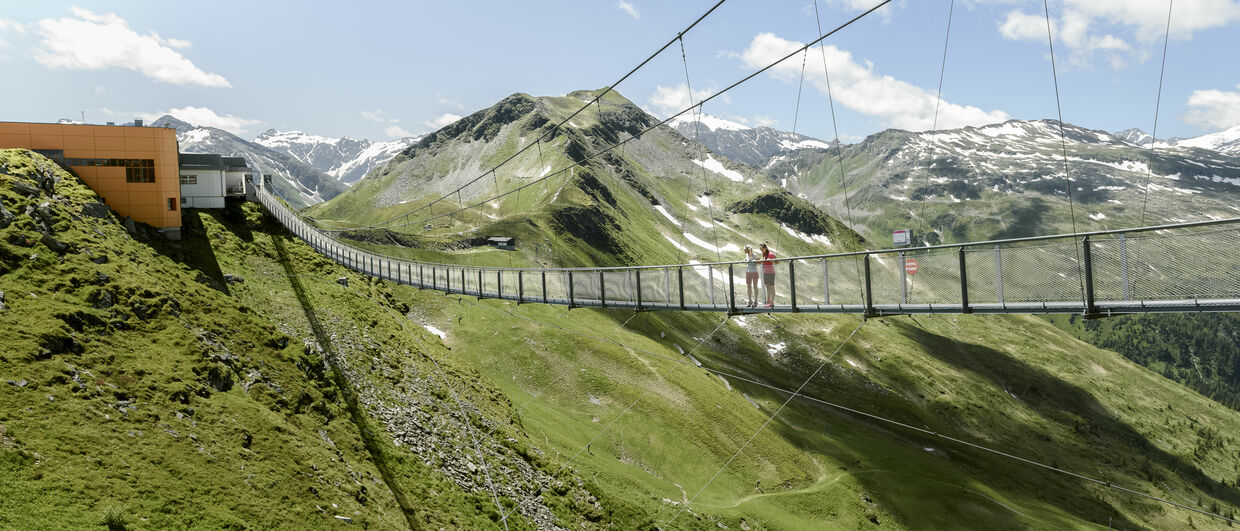 Visutý most Stubnerkogel v Bad Gasteinu