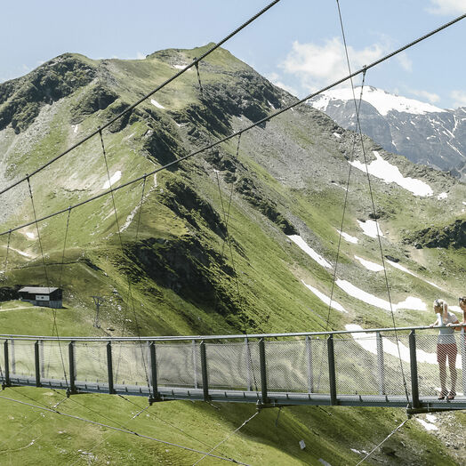 Visutý most Stubnerkogel v Bad Gasteinu