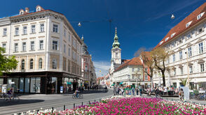 Herrengasse ve Štýrském Hradci