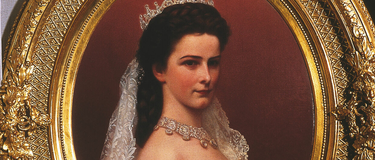Kaiserin Elisabeth, Gemälde von Georg Raab, Kaiserappartements in der Hofburg