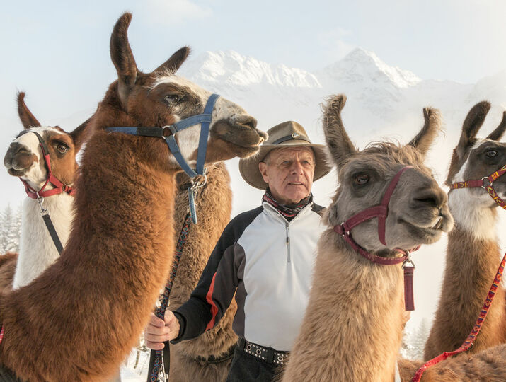 Zimní turistika v údolí Montafon