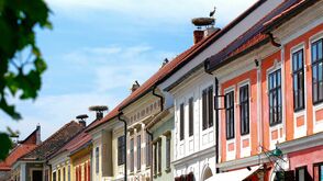 Malerisches Stadtensemble: Rust im Burgenland