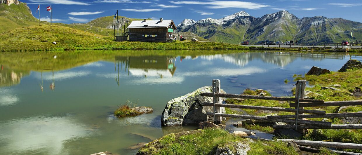 Über die drei Bundesländer Kärnten, Salzburg und Tirol erstreckt sich der Nationalpark Hohe Tauern.