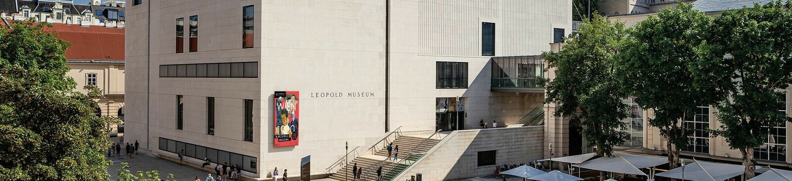 Leopold Museum Außenansicht