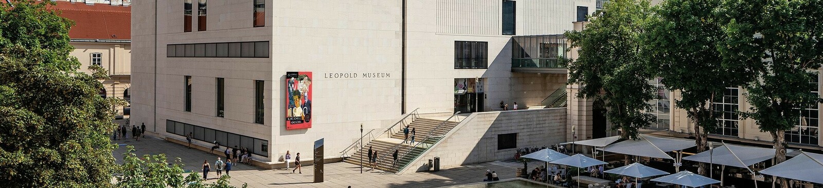 Leopold Museum Außenansicht