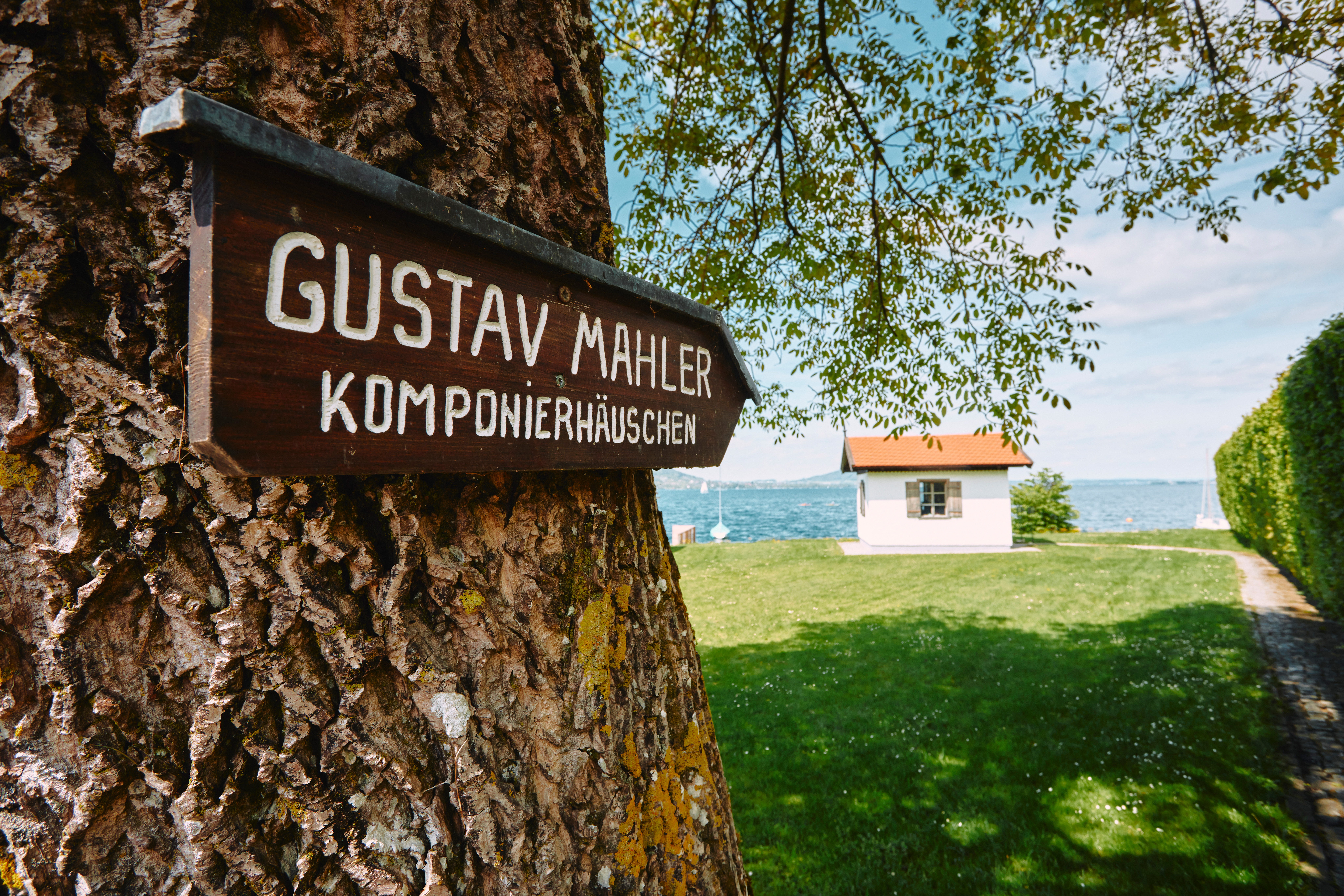 Gustav Mahler Komponierhäuschen am Attersee
